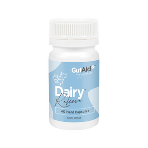 GutAid Dairy Relieve 40caps 15% off RRP at HealthMasters GutAid