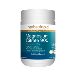 Herbs of Gold Magnesium Citrate 120vc 16% off RRP at HealthMasters Herbs of Gold
