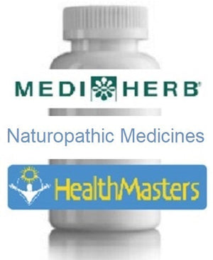 MediHerb Curcuma Forte 10% off RRP at HealthMasters MediHerb Logo