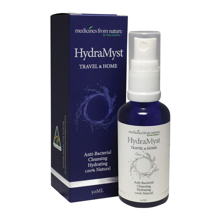 Medicines From Nature HydraMyst Travel & Home (Anti-Bacterial Colloidal Silver) Spray 50ml 100ppm