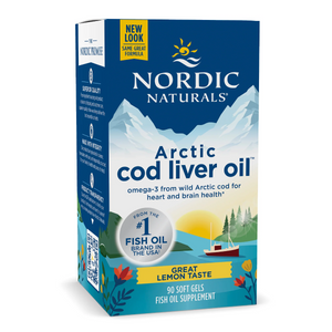 Nordic Naturals Arctic Cod Liver Oil 90 Soft Gels 15% off RRP at HealthMasters Nordic Naturals