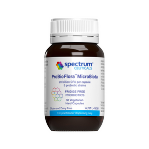Spectrumceuticals ProBioFlora MicroBiota 30vc  10% off RRP at HealthMasters Spectrumceuticals