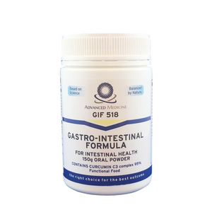 Advanced Medicine GIF 518 Gastro-Intestinal Formula 125g 15% off RRP at HealthMasters Advanced Medicine