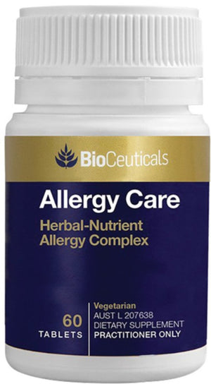 BioCeuticals Allergy Care 60 tabs 10% off RRP at HealthMasters BioCeuticals