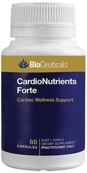 BioCeuticals CardioNutrients Forte 60 soft caps at HealthMasters BioCeuticals