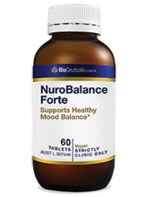 BioCeuticals Clinical NuroBalance Forte 10% off RRP at HealthMasters BioCeuticals Clinical