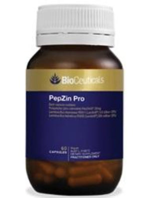 BioCeuticals PepZin Pro 60 caps 10% off RRP | HealthMasters
