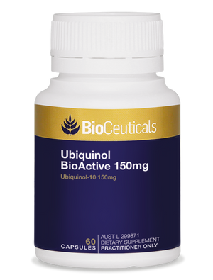 BioCeuticals Ubiquinol BioActive 150mg 60 Caps 10% off RRP at HealthMasters BioCeuticals