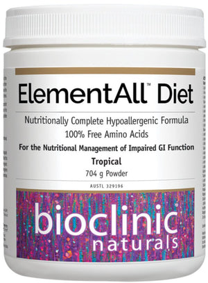 Bioclinic Naturals ElementAll Diet Tropical 704g 10% off RRP HealthMasters Bioclinic Naturals
