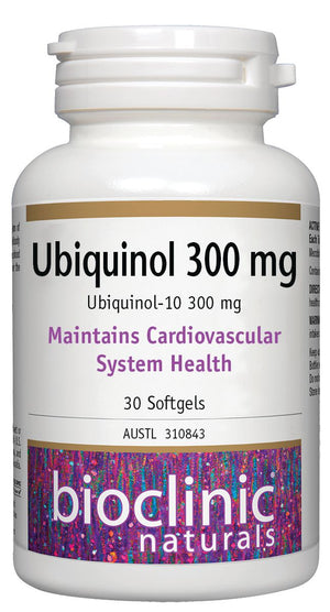 Bioclinic Naturals Ubiquinol 300mg 30caps 10% off RRP at HealthMasters Bioclinic Naturals