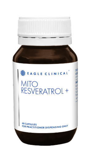 Eagle Clinical Mito Resveratrol + 10% off RRP at HealthMasters Eagle Clinical