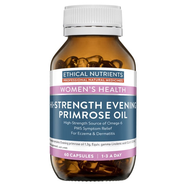 Ethical Nutrients Hi-Strength Evening Primrose Oil 60 Caps
