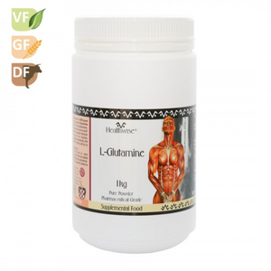 HealthWise L-Glutamine 1kg 20% off RRP at HealthMasters Healthwise