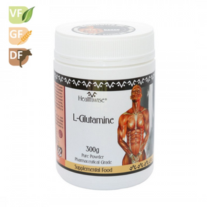 HealthWise L-Glutamine 300g 20% off RRP at HealthMasters Healthwise