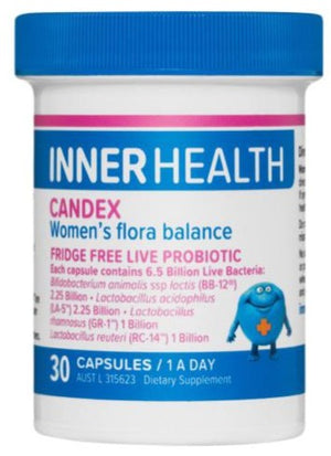 Inner Health Candex 30caps 20% off RRP at HealthMasters