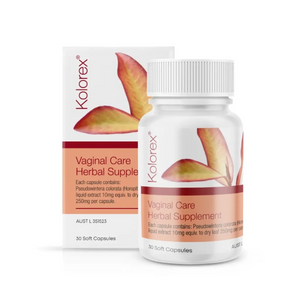 Kolorex Vaginal Care Herbal Supplement 10% off RRP at HealthMasters Kolorex