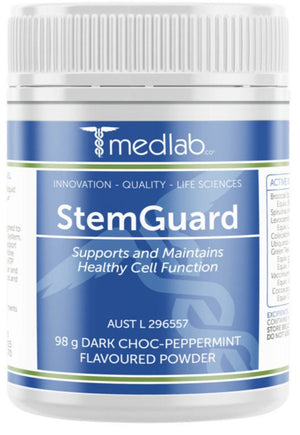 Medlab StemGuard Choc Peppermint 98g 10% off RRP | HealthMasters Medlab