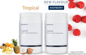Metagenics CalmX Tropical or Raspberry 10% off RRP | HealthMasters Metagenics