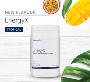 Metagenics EnergyX Tropical 400g 10% off RRP | HealthMasters Metagenics
