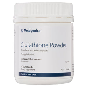 Metagenics Glutathione Powder 75g 10% off RRP at HealthMasters Metagenics