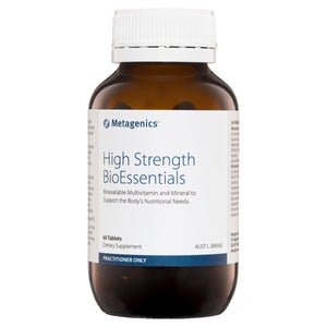 Metagenics High Strength BioEssentials 60 Tabs 10% off RRP | HealthMasters Metagenics