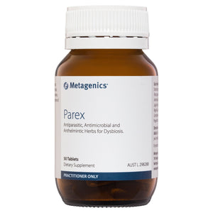 Metagenics Parex 50 Tabs 10% off RRP | HealthMasters Metagenics