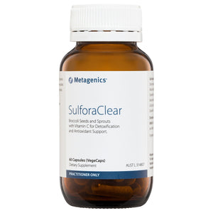 Metagenics SulforaClear 60 caps 10% off RRP | HealthMasters Metagenics