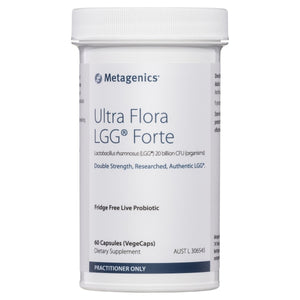 Metagenics Ultra Flora LGG Forte 60 Caps 10% off RRP at HealthMasters Metagenics