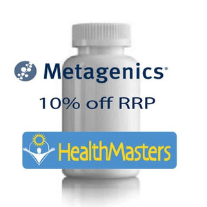 Metagenics Fibroplex MagActive Tablet 10% off RRP | HealthMasters Metagenics Logo