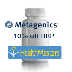 Metagenics Male Essentials Multivitamin and Mineral 10% off RRP at HealthMasters Metagenics Logo