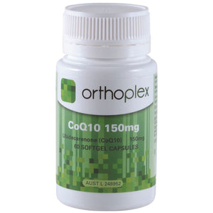 ORTHOPLEX CoQ10 150mg 60 caps 10% off RRP | HealthMasters Orthoplex Green