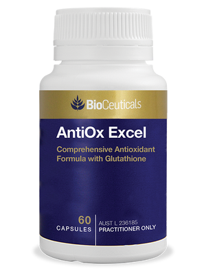 BioCeuticals AntiOx Excel 60 caps 10% off RRP | HealthMasters