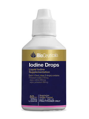BioCeuticals Iodine Drops 50mL liquid 10% off RRP | HealthMasters