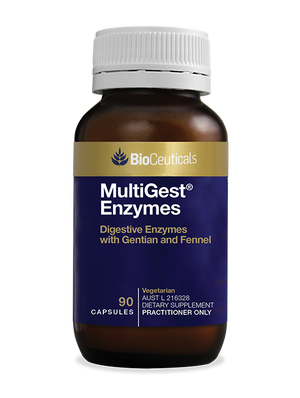 BioCeuticals MultiGest Enzymes 90 caps 10% off RRP | HealthMasters