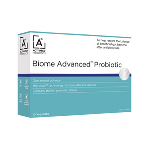 Activated Probiotics Biome Advanced Probiotic 10vc 10% off RRP at HealthMasters Activated Probiotics