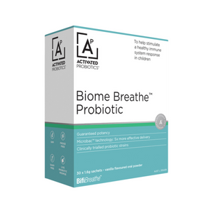 Activated Probiotics Biome Breathe 10% off RRP at HealthMasters Activated Probiotics