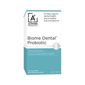 Activated Probiotics Biome Dental Probiotic 10% off RRP at HealthMasters Activated Probiotics