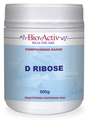 BioActiv HealthCare D Ribose 500g Compounding 10% off RRP at HealthMasters BioActiv HealthCare