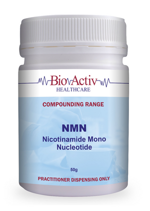 BioActiv HealthCare NMN 50g  Powder 10% off RRP at HealthMasters BioActiv HealthCare Compounding