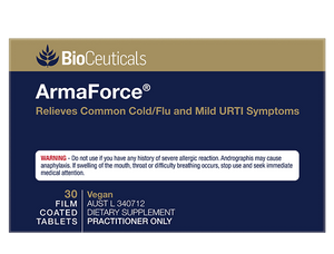 BioCeuticals ArmaForce 30 tabs 10% off RRP at HealthMasters BioCeuticals