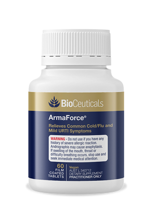 BioCeuticals ArmaForce 60 tabs 10% off RRP at HealthMasters BioCeuticals