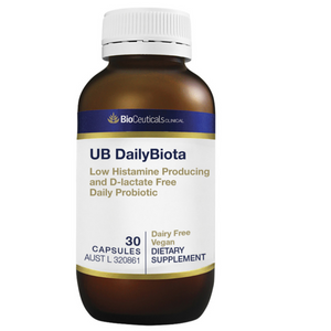 BioCeuticals Clinical UB DailyBiota  30 Capsules 10% off RRP at HealthMasters BioCeuticals Clinical