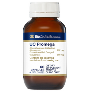 BioCeuticals Clinical UC Promega  60 Caps 10% off RRP at HealthMasters BioCeuticals Clinical