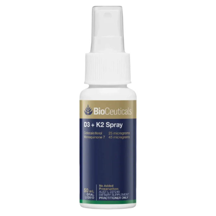 BioCeuticals D3 + K2 Spray 50mL liquid