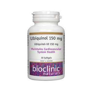 Bioclinic Naturals Ubiquinol 150mg 30 capsules 10% off RRP at HealthMasters Bioclinic Naturals
