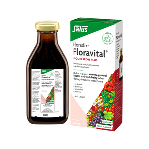 Floradix by Salus Floravital Liquid Iron Plus 250ml 10% off RRP at HealthMasters Floradix by Salus