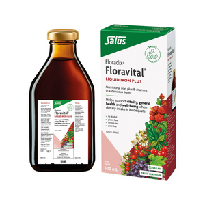 Floradix by Salus Floravital Liquid Iron Plus 500ml 10% off RRP at HealthMasters Floradix by Salus