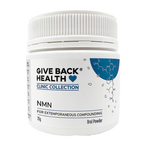 Give Back Health Clinic Collection NMN 25g 10% off RRP at HealthMasters Give Back Health Clinic Collection.png