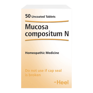 Heel Mucosa Compositum N 50Tabs 10% off RRP at HealthMasters Heel