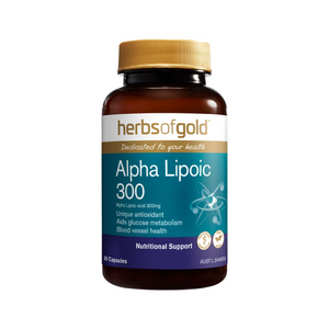 Herbs of Gold Alpha Lipoic 300 60c 16% off RRP at HealthMasters Herbs of Gold